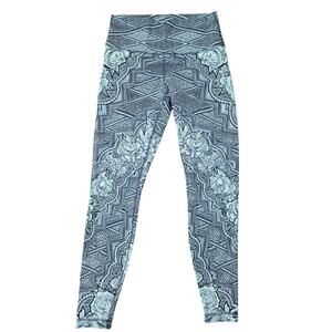 Lululemon Wunder Under Hi-Rise Tight 28" Inked Ice Grey Black Size 10 W5BIUS